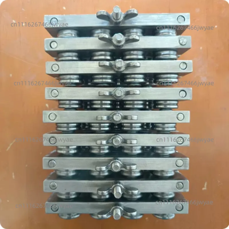 7 Wheel Wire Straightener, 304 Stainless Steel Cable Straightening Tool for 1.5-2 Copper Rigid Wire