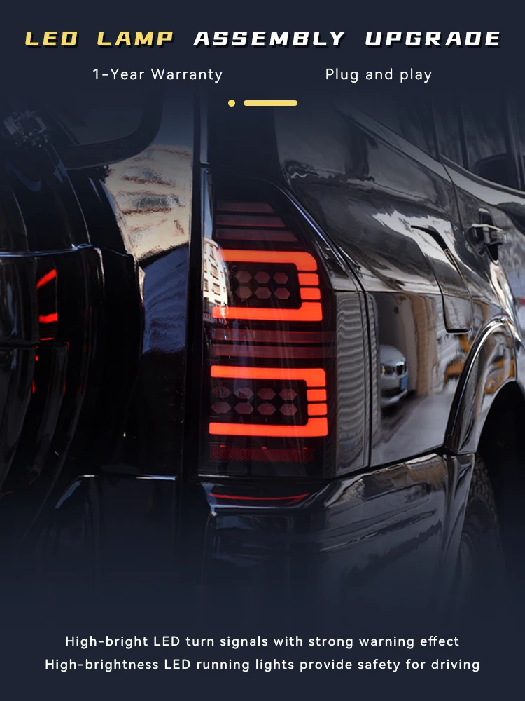 

Tail Light for Mitsubishi Pajero V73 LED Tail Lamp 2002-2014 V75 V77 Taillight Dynamic Signal Animation DRL Car Lamp Accessories