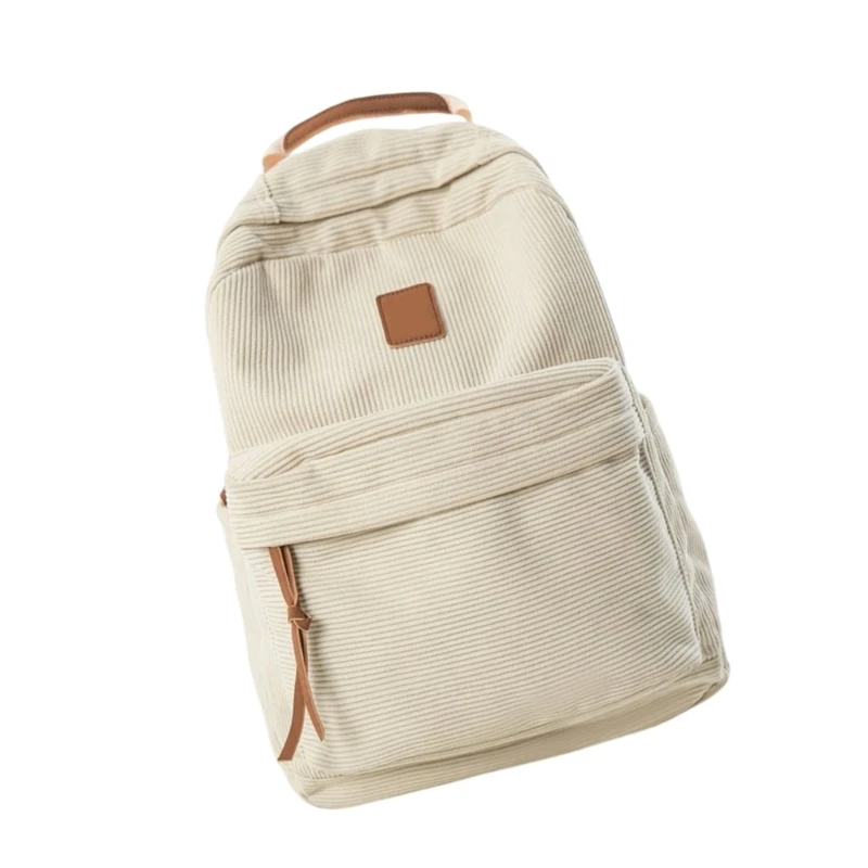 

Fashionable Rucksacks Breathable Wear Resistant Large Corduroy Backpacks for Men