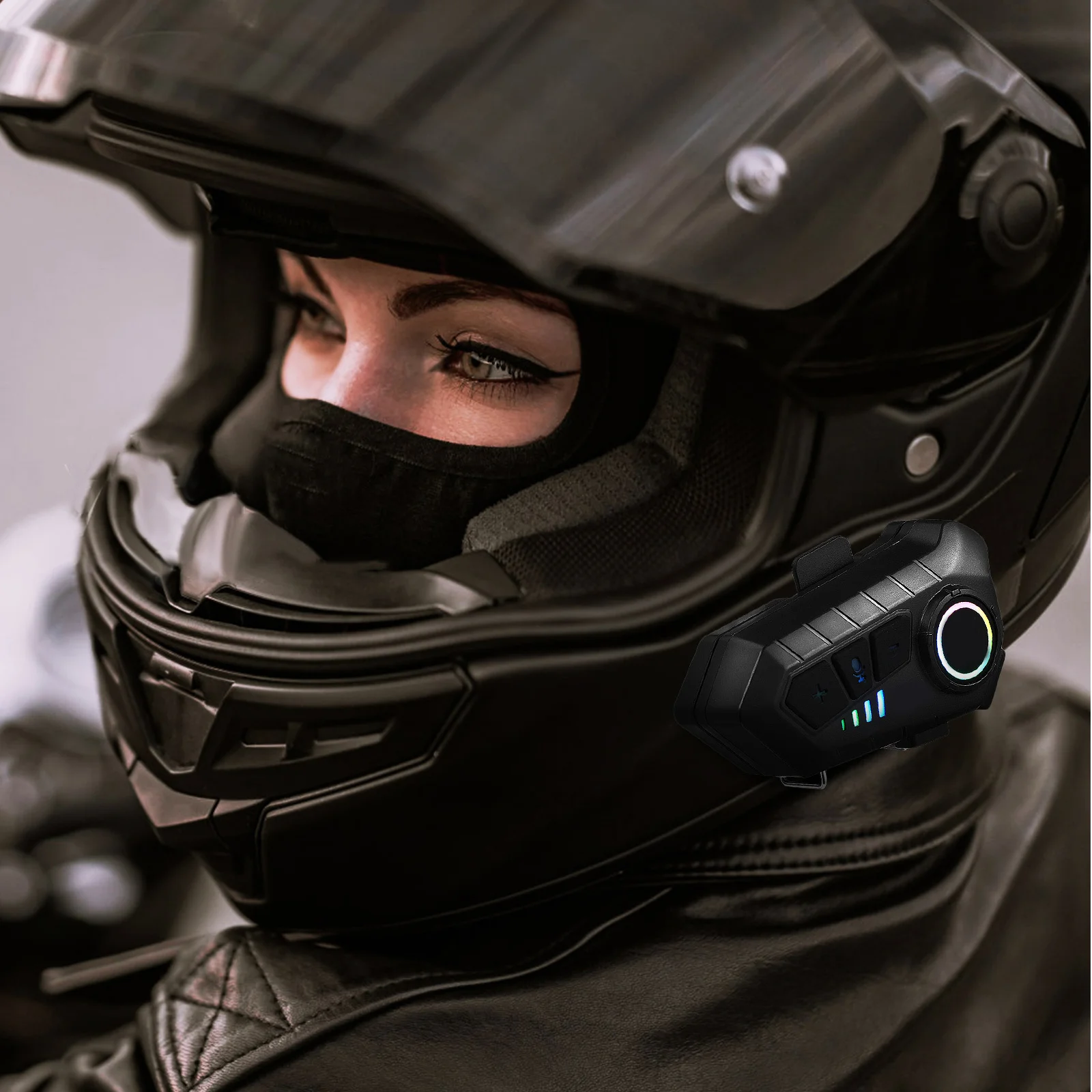 

Wireless Motorcycle Headset High Fidelity Sound Stable Dual Connection Long Life Ipx6 Waterproof