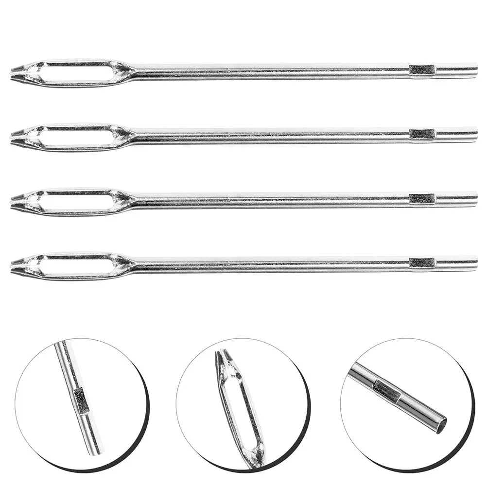 

6Pcs Auto Repair Kit Tire Plugging Needles T-Handle Tool for Car Motorcycle Tire Puncture Emergency Repair Kit