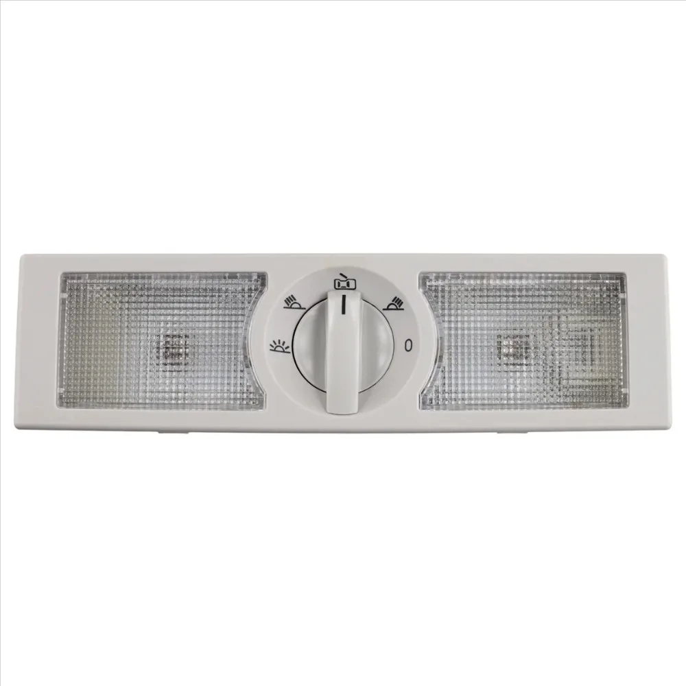 

Luz de lectura para techo trasero de coche, luces de techo para VW Polo 9N TOURAN 2002-2010 6Q0947291A, color gris