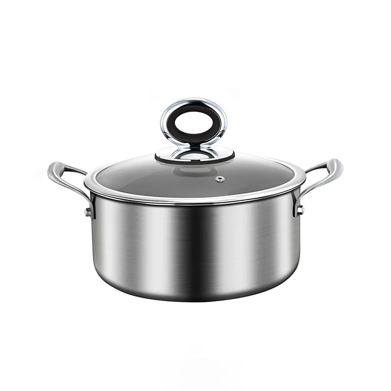 

Titanium Sauce Stock Pots Kitchen Cooking Pot Household Titanium Soup & Stock Pots Cookware for Gas Induction Cooker