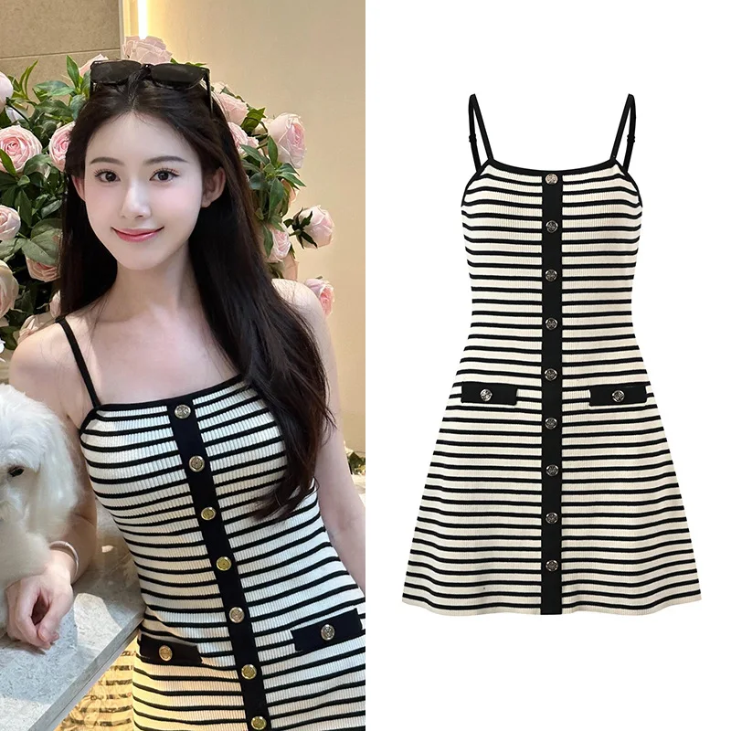 

Элегантная белая вязаная короткая юбка в полоску с ремешками, облегающая, для женщин, модная, для офиса, осенняя новинка