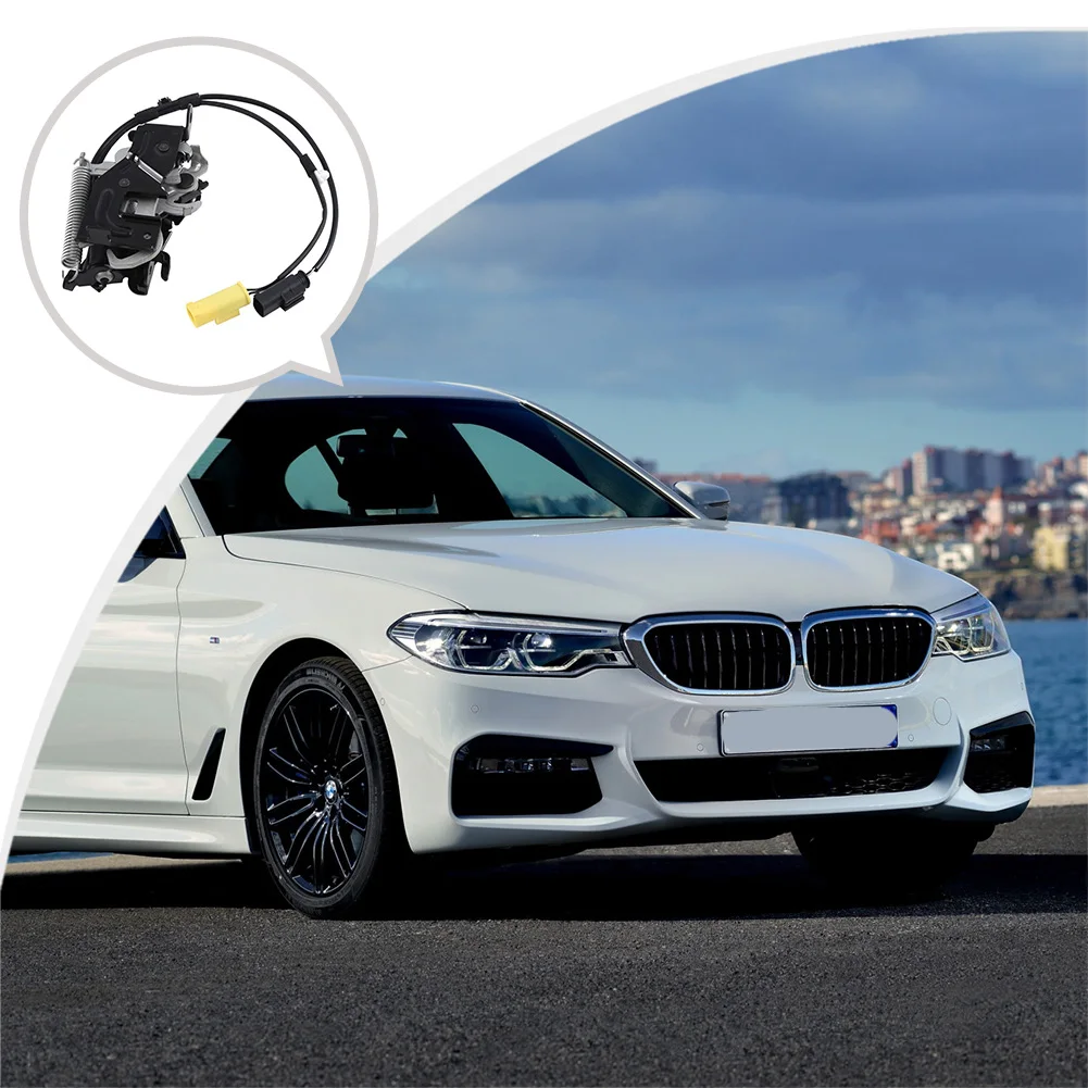 

OEM Replacement Left Side Head Cover Hood Lock Machine Buckle for BMW 8 Series Coupe G15 2018 2020 Steel Alloy 51237347410