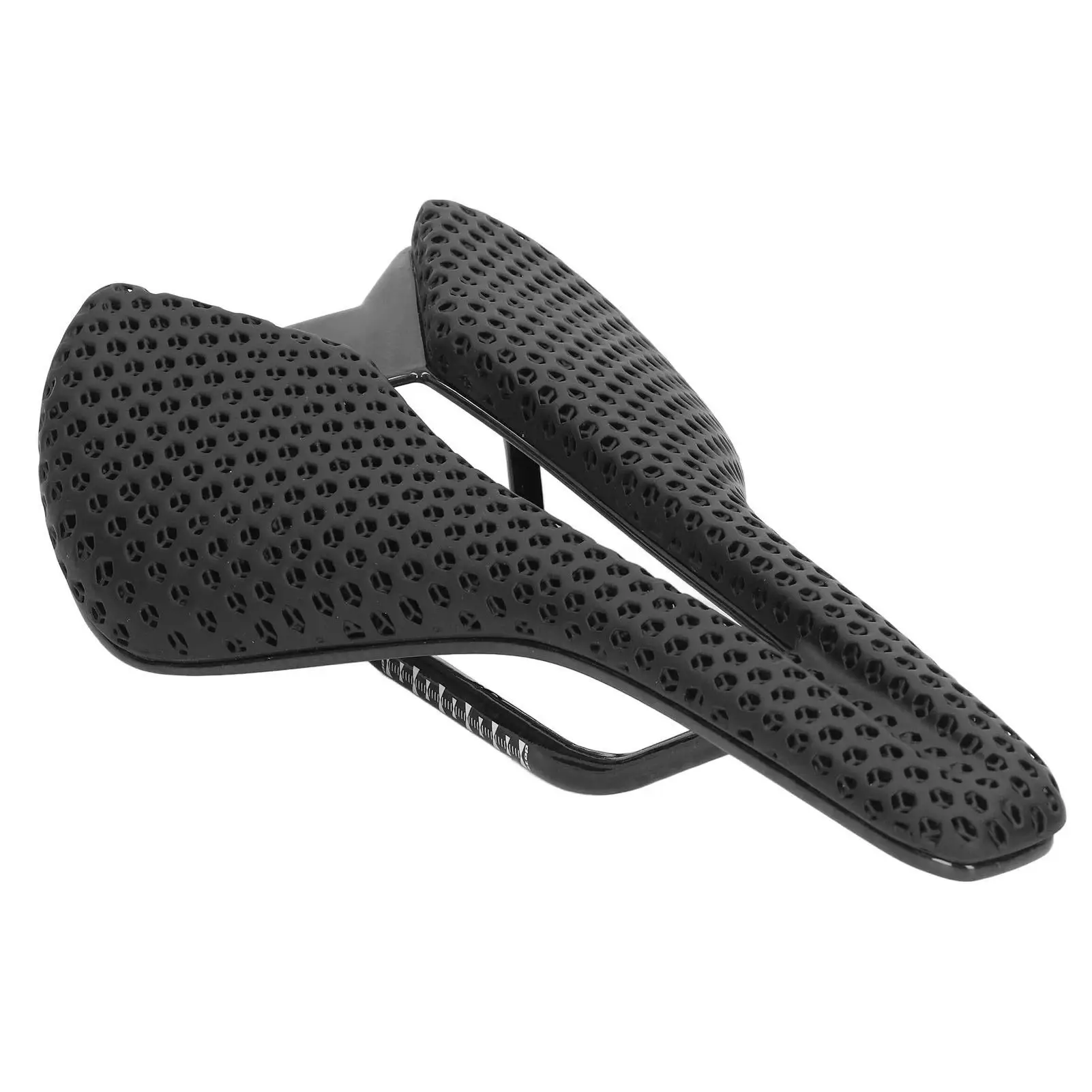 3D Printed Carbon  Bike Seat - Hollow Comfort Saddle Cushion for men & Women, Perfect for mountain & Road Biking