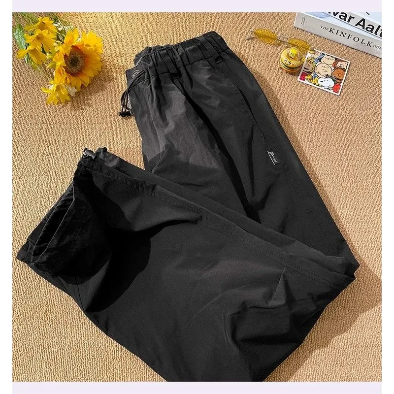 

Японские быстросохнущие штурмовые комбинезоны, мужские летние тонкие уличные альпинистские повседневные американские спортивные брюки