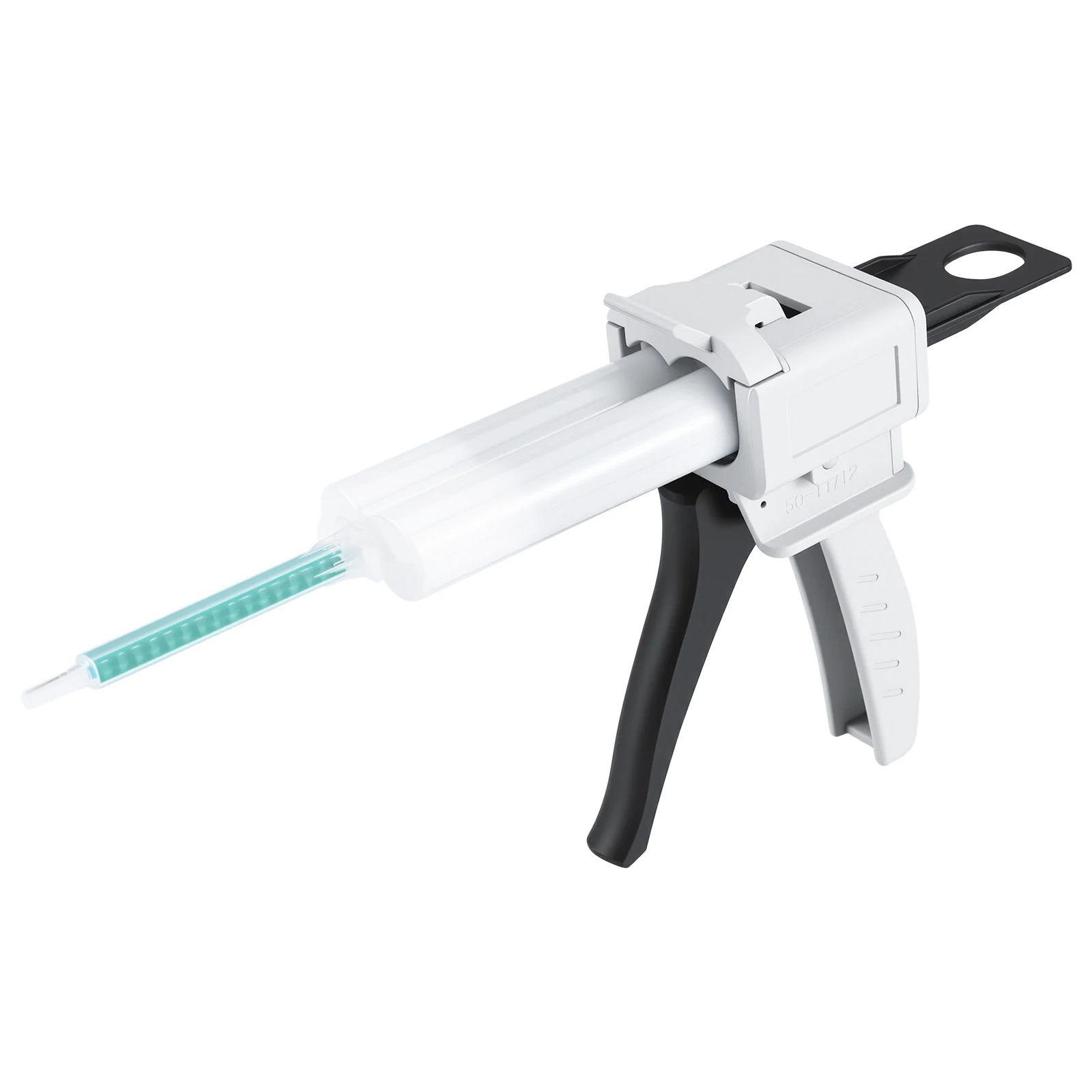 50ml Dispenser Gun,Epoxy Glue Gun1:1/2:1 Impression Mixed Dispensing Gun Two-component AB Glue Gun