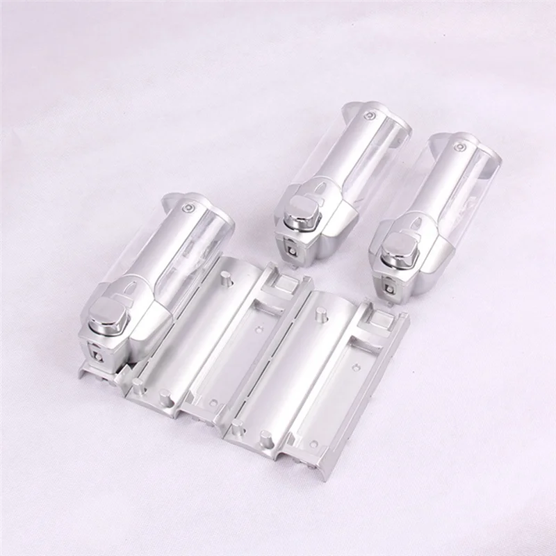 موزع صابون ABS، موزع صابون يدوي، موزع صابون ثلاثي الرؤوس، فندق فندق منزلي-BAAQ