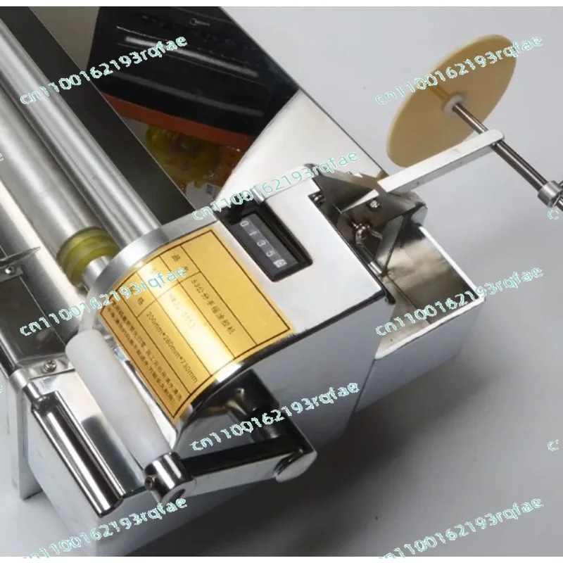 Hand-cranked Stainless Steel Wallpaper Gluing Machine  Gluing Applicator Machine 53-70cm Wallpaper Gluing Machine