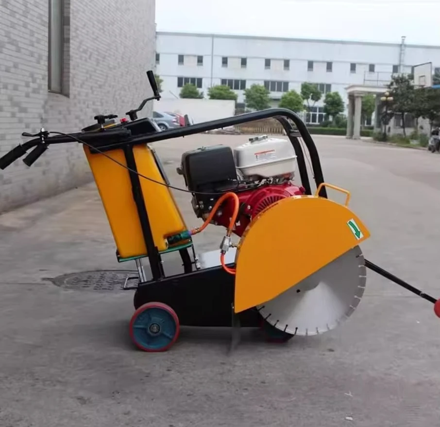 منشار أرضي خرساني احترافي معدات قطع الطرق الأسفلت لأعمال البنية البنية #5