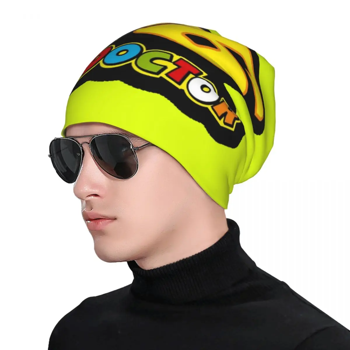 Race Number Bonnet Hat Casual Outdoor Skullies Beanies Hats 46 Moto-GP for Men Women Summer Head Wrap Cap