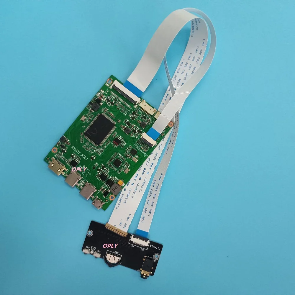 

kit for N156HCE 15.6" 1920X1080 LED screen EDP Controller board Type-C Mini HDMI-compatible USB-C DIY LCD panel monitor