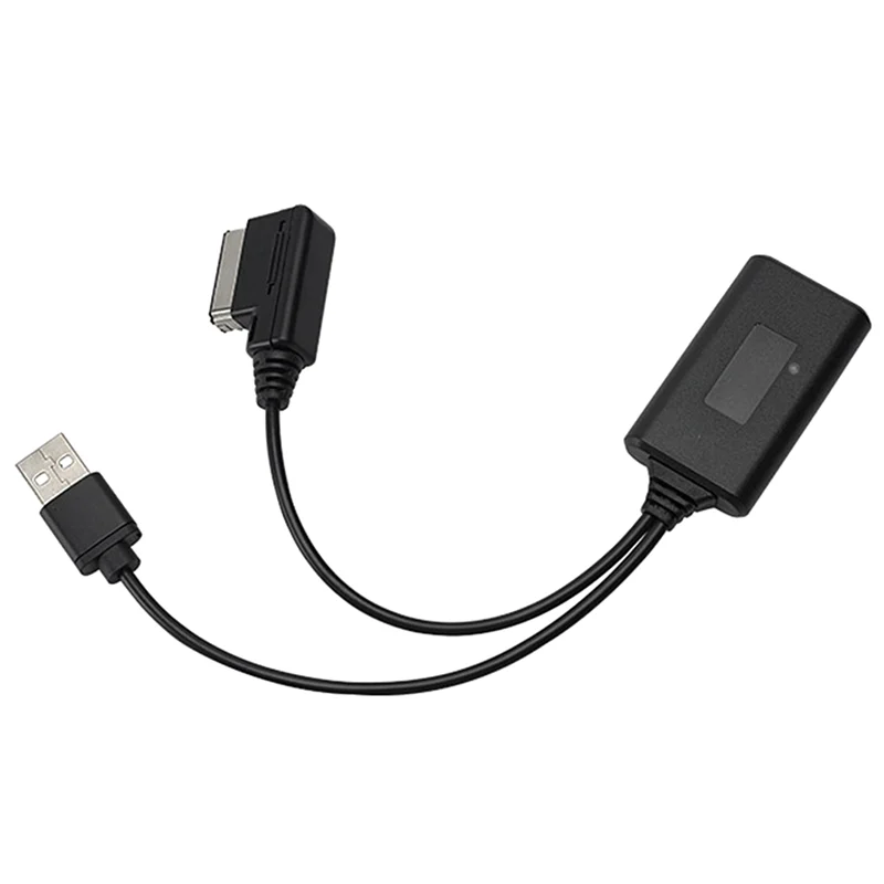 

НОВЫЙ автомобильный Bluetooth-кабель 2-в-1 с USB-кабелем для автомобильной музыки Bluetooth AUX аудиокабель автомобильный зарядный кабель для деталей AMI MMI 2G