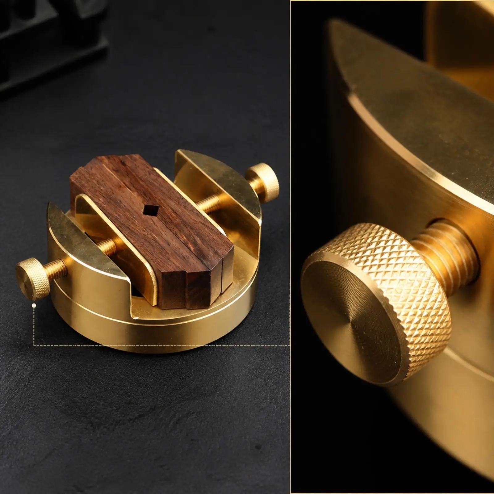 Rotating Seal Workpiece Clamp Holder Vise with 360 Degree Ball Bearing Base for Engraving Tools