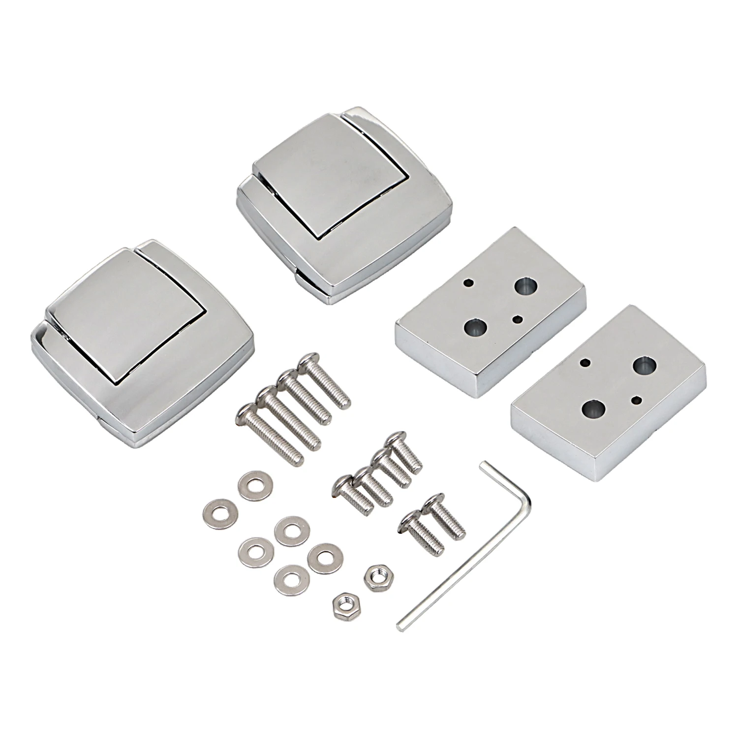 Motorcycle or Harley 1993-2013 Trunk Latches lock Pack Latch Hinges FTouring Tour Electra Street Glide Road King Classic FLHTC