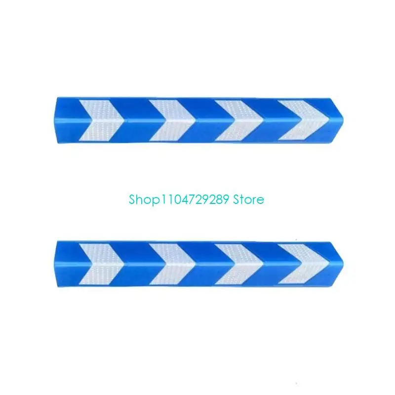 D8KE Night Visible Reflective Car Corner Guards Vehicle Safety Reflector Waterproof for Enhances Vehicle & Wall Protections