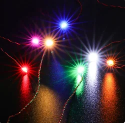 LYBMTWF Led Light Accessories For DIY Fans 3 PCS/Pack Colorful Dot lights Compatible With Building Blocks Models