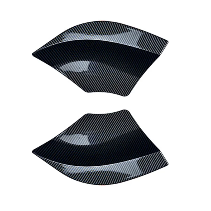 Car Bumper Spoiler Rear Lip Angle Splitter Diffuser for Mercedes-Benz A-Class W176 2013-2018 A45 AMG Line Carbon Fiber