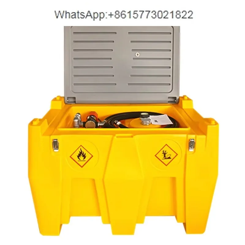 Portable fuel tank, plastic di-esel fuel tank for ga-soline