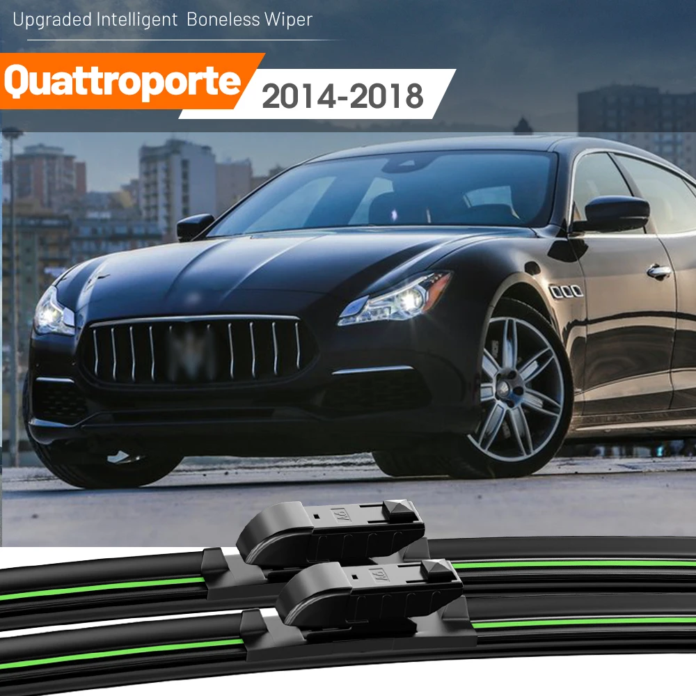 

2pcs For Maserati Quattroporte 2014-2018 Front Windshield Wiper Blades 2015 2016 2017 Windscreen Window Accessories