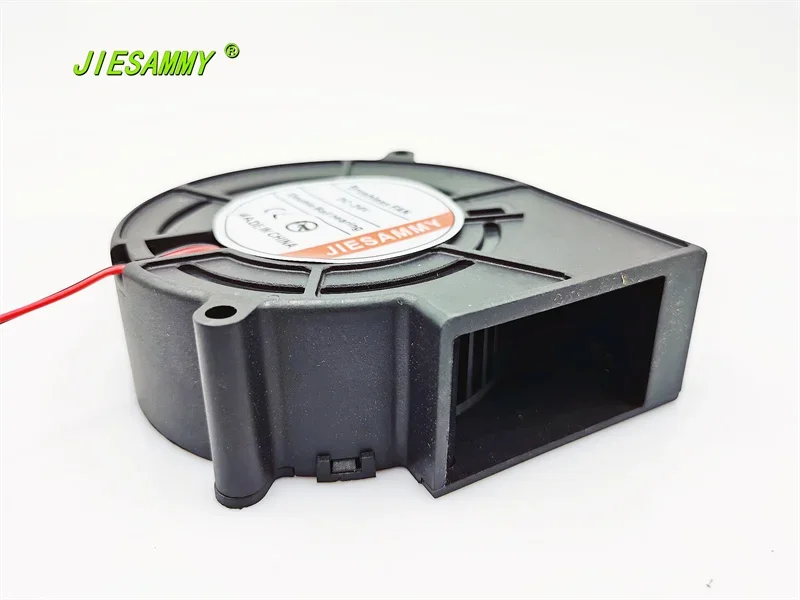 JIESAMMY Double Ball 9733 Turboblower 24V 12V High Air Volume PWM Temperature Control Centrifugal Cooling Fan