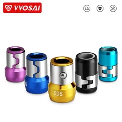 VVOSAI Universal Magnetic Ring Alloy Magnetic Ring Screwdriver Bits  Strong Magnetizer Drill Bit Batch Head Magnetic Ring