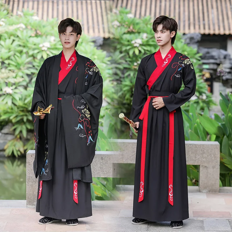 

WORD OF HONOR Traditional Hanfu Men Chinese Ancient Cosplay Costume Oriental Clothing The Untamed