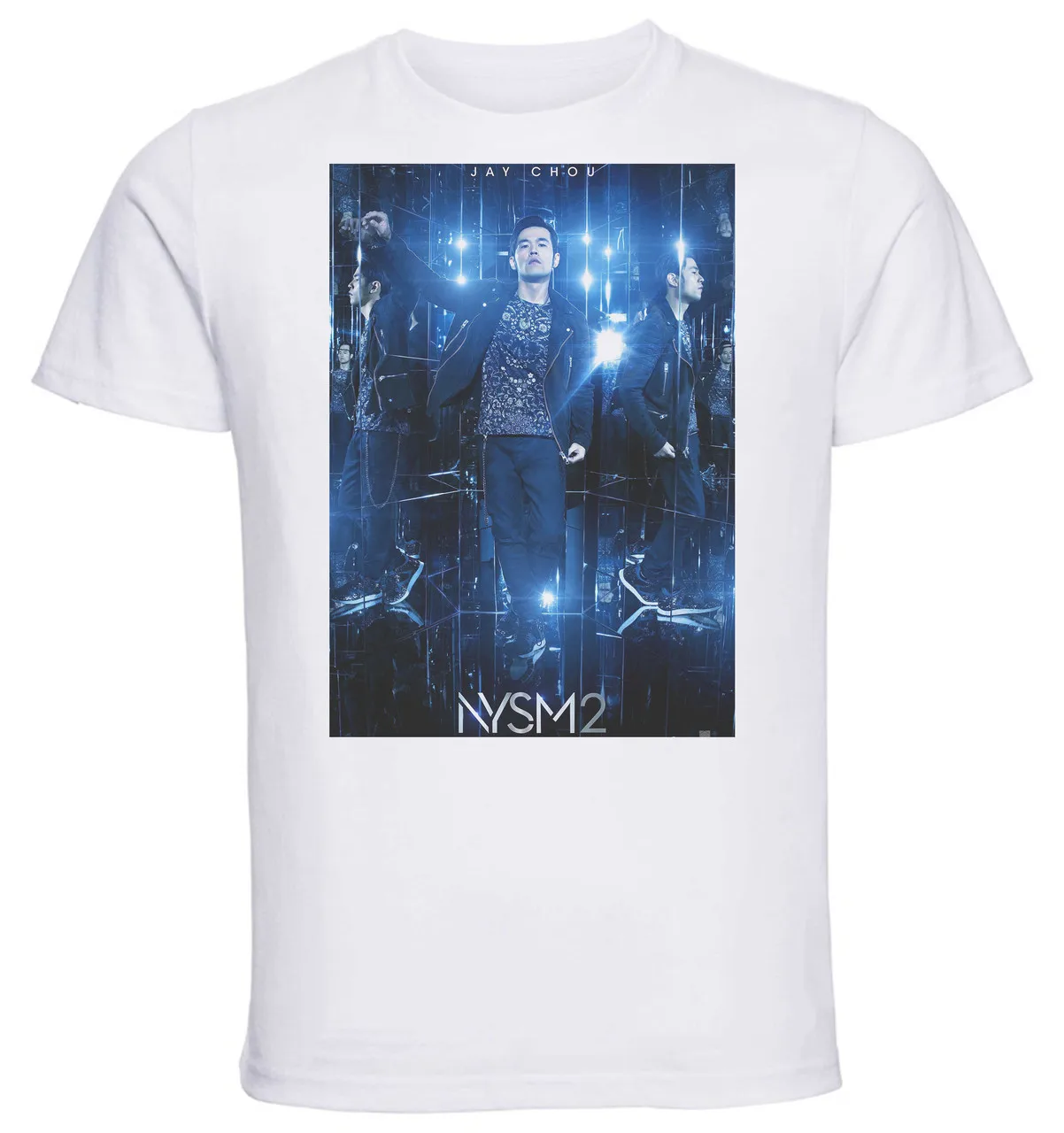 T-shirt Unisex White Now You See Me 2 Nysm Jay Chou