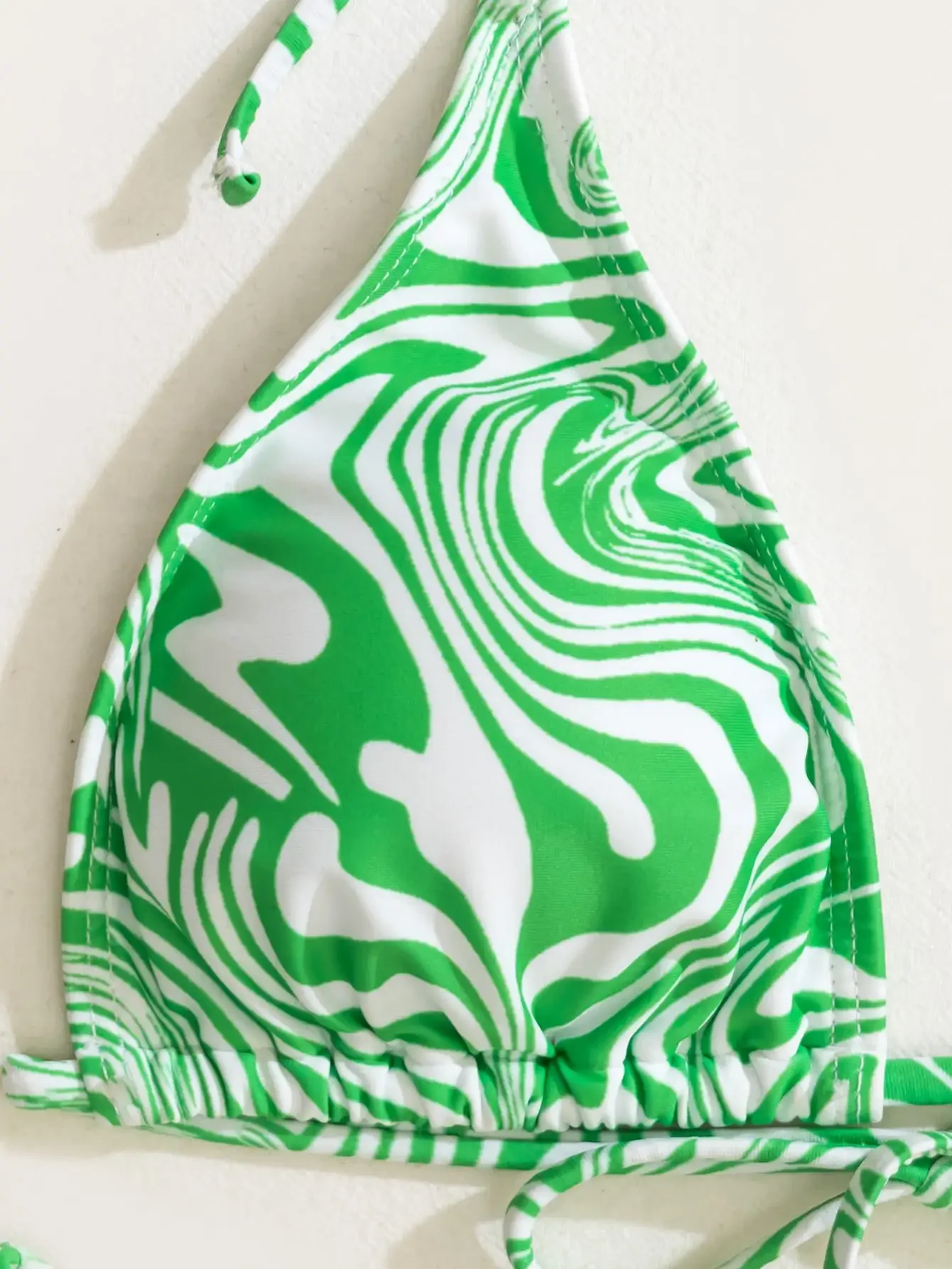 3-teiliger Neckholder-Triangel-Bikini 2025, Badeanzug für Damen und Überwurfhose, Badebekleidung, weibliche Strandmode, Badegäste, Badeanzug