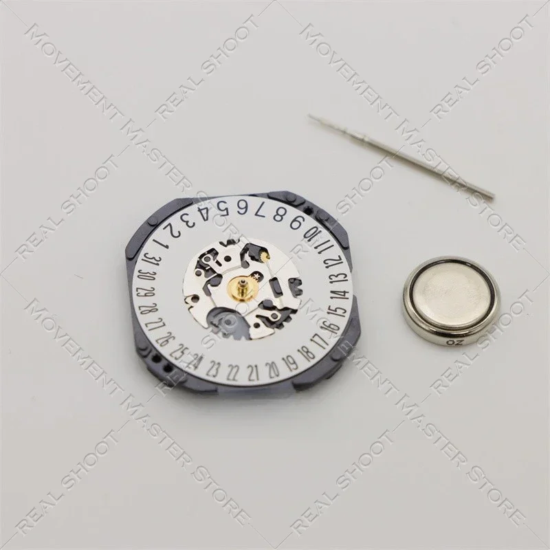 New Quartz Watch Vx32 Movement Japan Vx32e Three-Pin Single Calendar 3.6 Point Watch Accessories