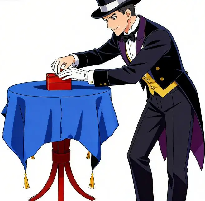 

Oval Floating Table Magic Trick – Anti Gravity Levitation Table, Professional Stage Magician Illusion Props Fly Table Magia