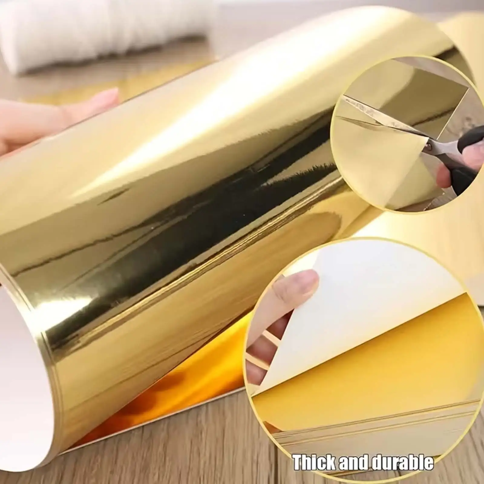 10/20 Sheets A4 Bright Metal Gold CardStock paper, Suitable for DIY Various Crafts & Paper Art, Festivals, Birthdays