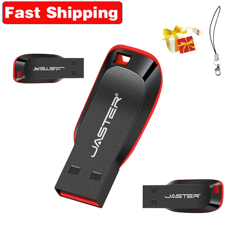 

Fast Shipping USB 2.0 USB Flash Drive 64GB Thumb Pen Drive 32GB 16GB Memory Stick Black U Disk Mini Pendrive for Laptop PC 8GB