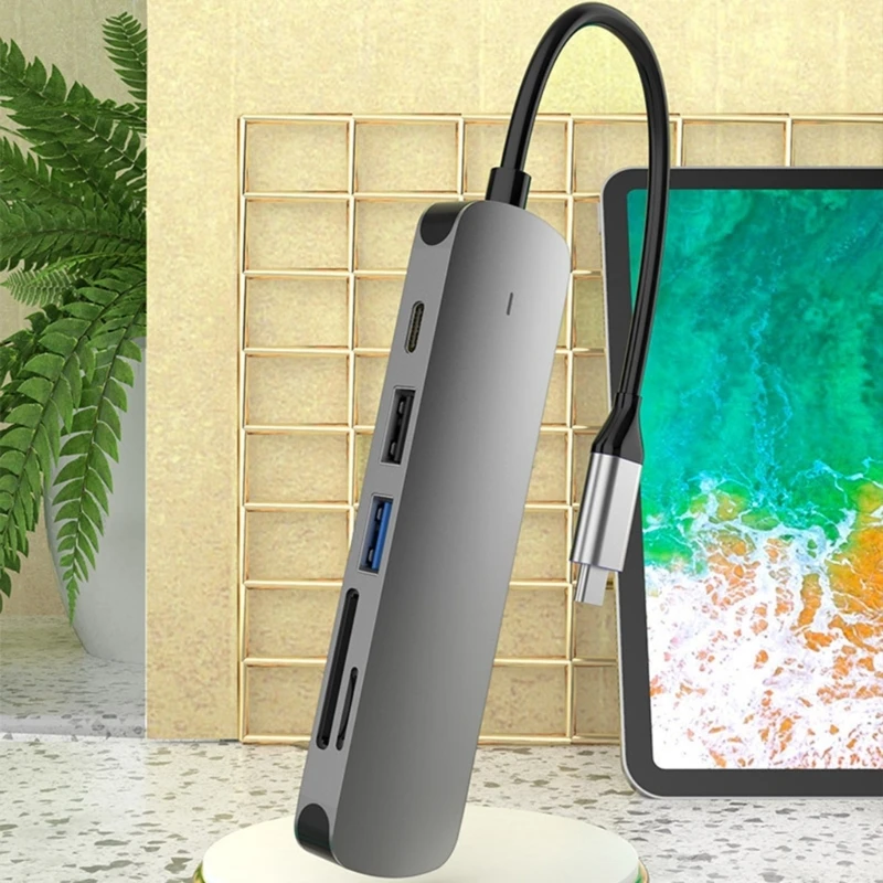 السرعة السريعة 5 جيجابت في الثانية USB3.0 محول 1000 ميجابت في الثانية من النوع C لدعم الجهاز المتعدد