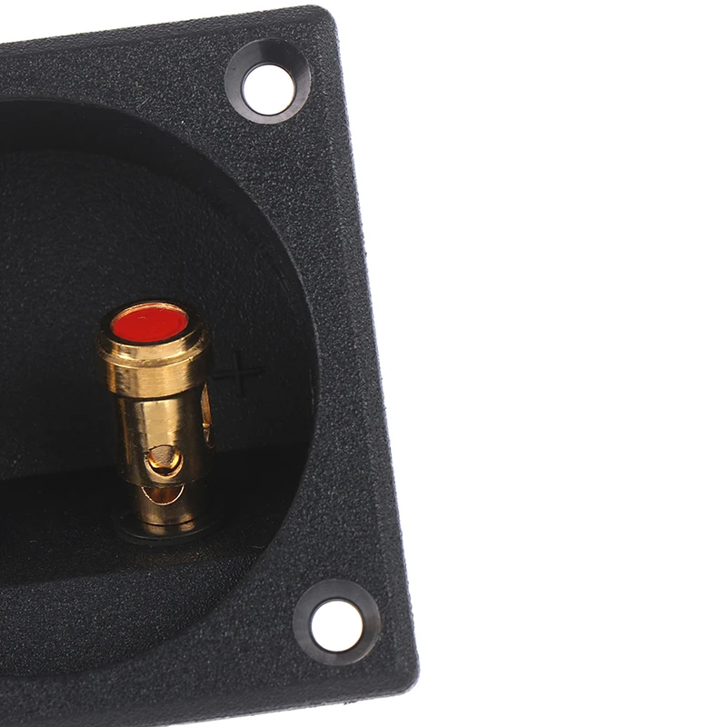 Luidsprekeraansluiting Cup Ronde Veer Cup Subwoofer Plug Auto Stereo Terminal Connector Subwoofers Boxen 57*57Mm