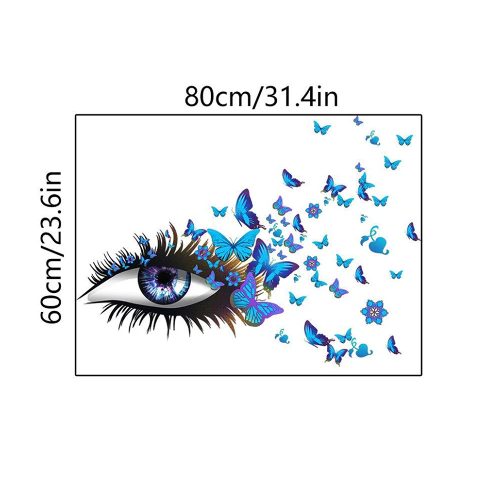 Diy Decals Butterfly Wall Stickers Wall Stickers Diy Decals Home Decoration Home Decoration Double-sided Visual Patterns
