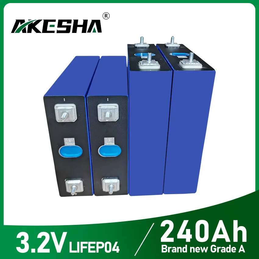 

Lifepo4 Battery 240Ah 12V 24V 48V Solar Rechargeable Battery 3.2V 230Ah Lithium Iron Phosphate Cell Forklift EV Golf Cart Suit