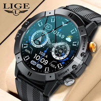 LIGE Outdoor Man's Smart Watch 410mAh Bluetooth Call Smartwatch Fitness Tracker Clock Waterproof Watches For Xiaomi Android 2025
