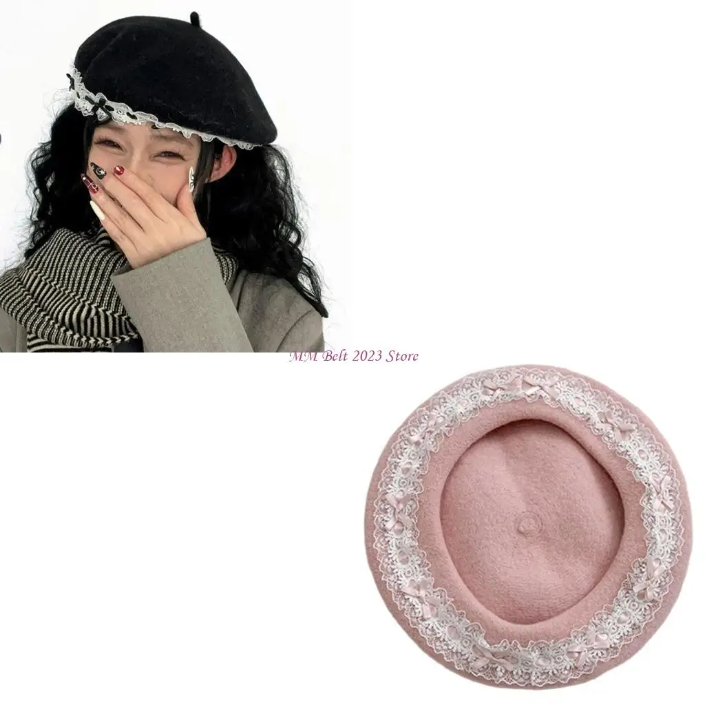 49me-bows-painter-hat-flat-hat-british-for-dating-photography-props