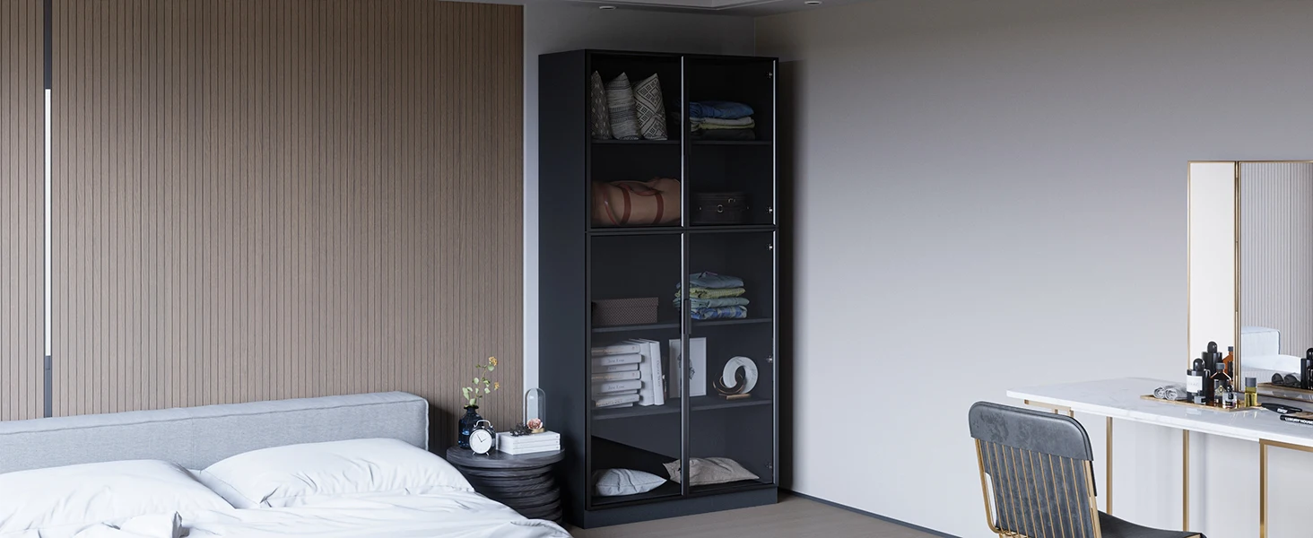 glass display cabinet