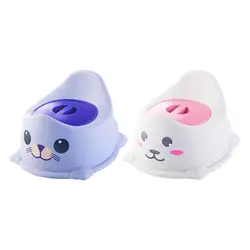 Baby Potty Training Chair Comfortable Travel for Boys Girls Lovely with Handle AntiSlip Portable Toddlers Toilet Potty Seat