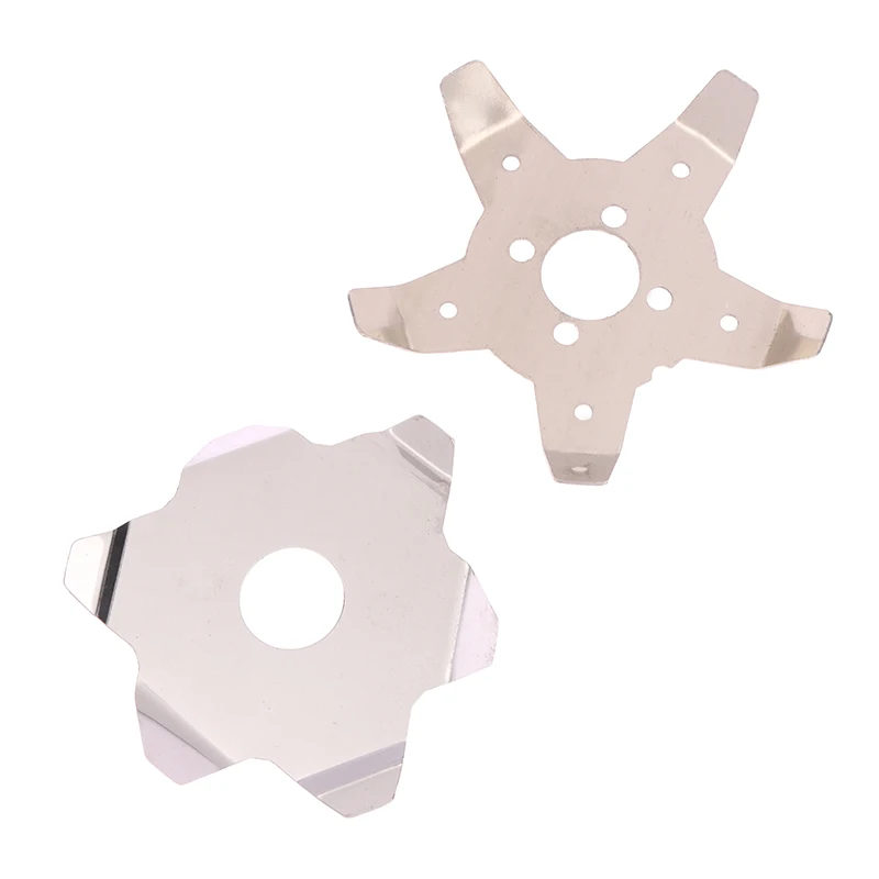 1 قطعة الاعشاب الآكل شفرة جزازة العشب الانتهازي رئيس الأعشاب شفرة مساعدة لجزازة كهربائية استبدال أجزاء