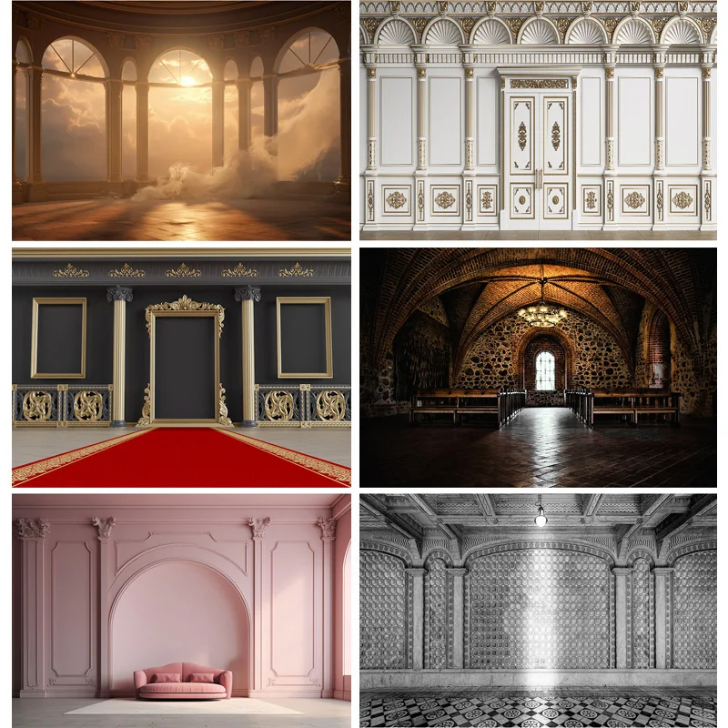 

Пустая комната Классическая интерьерная стена с молдингами фотография Декорации для дома картины для помещений