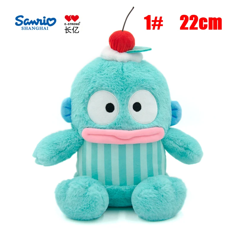 NEW Sanrio Plush Dolls Hangyodon Fashion Boutique Doll Stuffed Pillow Anime Hanton Plush Toys Home Decor Kids Birthday Gifts