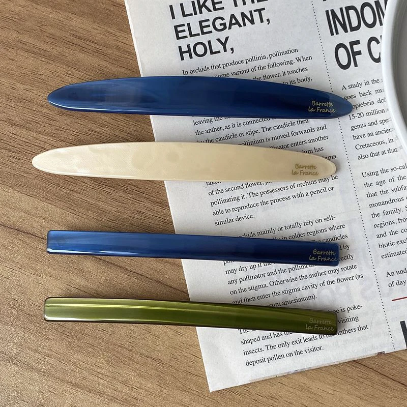 

Simple Hair Clips High Quality Spring Clip For Women Girls Versatile Princess Hair Accessories Temperament Hair Clip Gifts