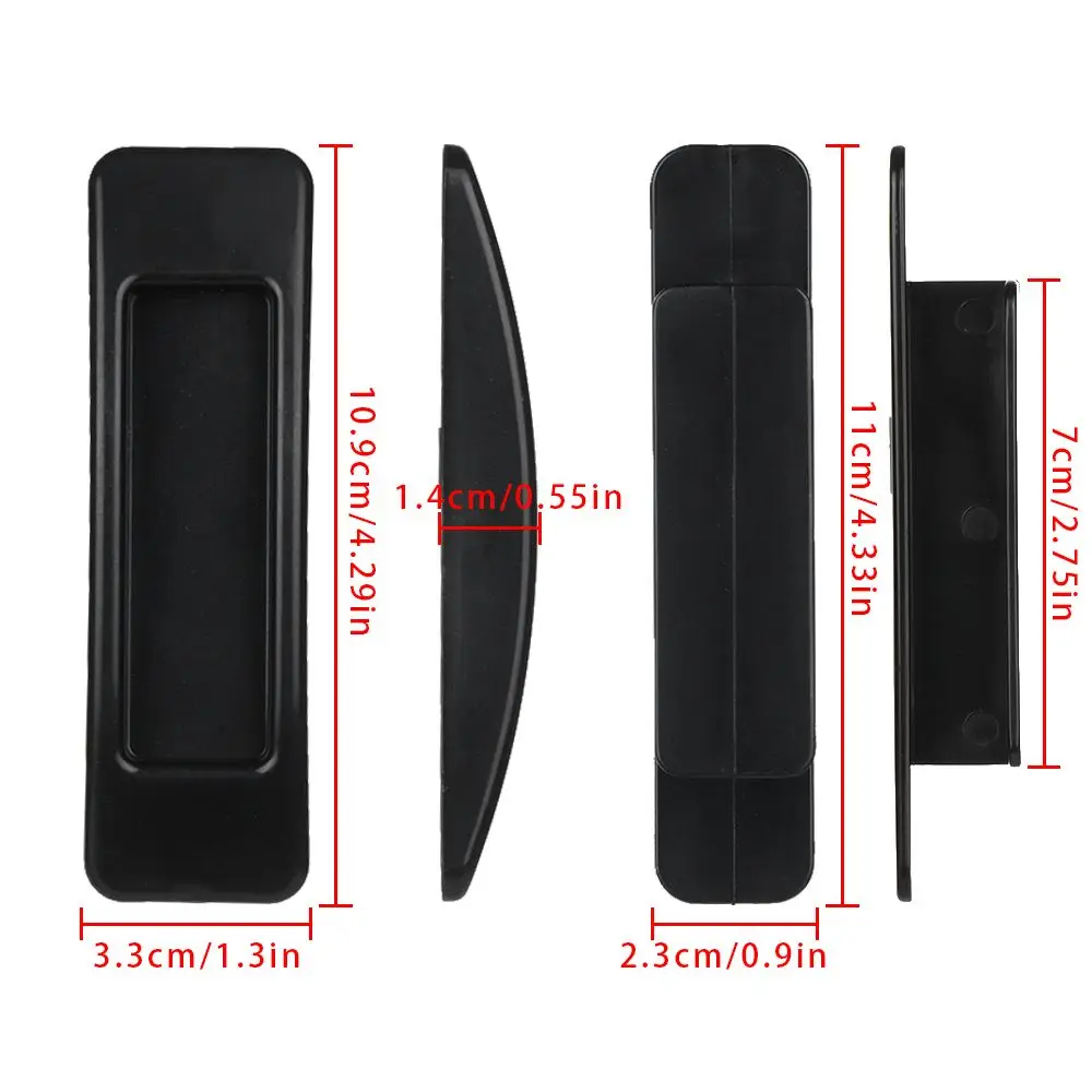 2Pcs Window Cabinet Drawer Organizer Wardrobe Handle Self-adhesive Door Handle Paste Open Sliding Door Knob Auxiliary Device