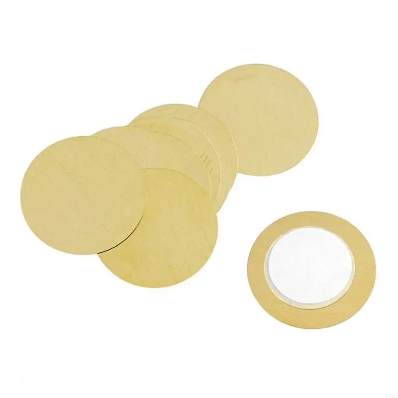 10Pieces 27mm componente piezoelétrico cobre Adequado para projetos bricolage e alertas som timores e brinquedos