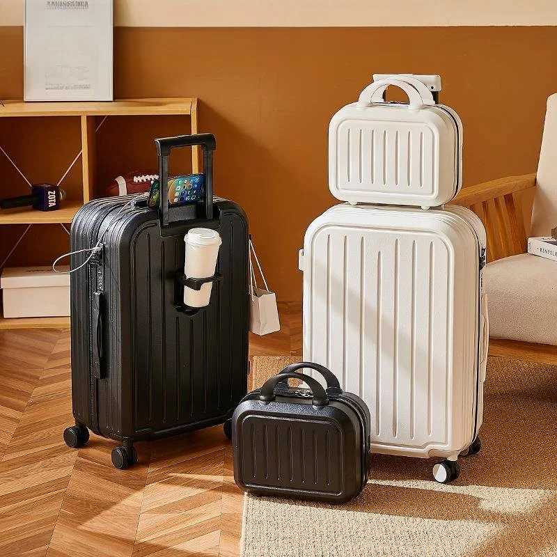 

Large Capacity Portable Travel Suitcase Women's High Aesthetic Value Multi-Function Lightweight Silent Wheel Check-In Bag