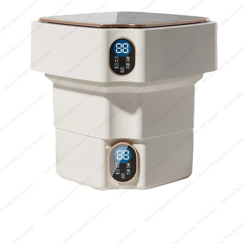 Fully Automatic Folding Mini Washing Machine Portable Infant Dormitory Washing Socks Underwear Underwear Special Washing Machine